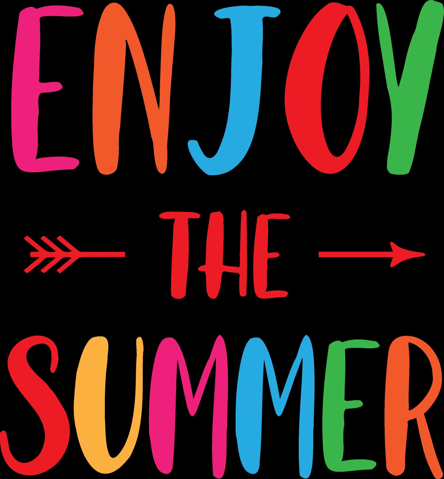 Enjoy Summer Multiple Colors listed