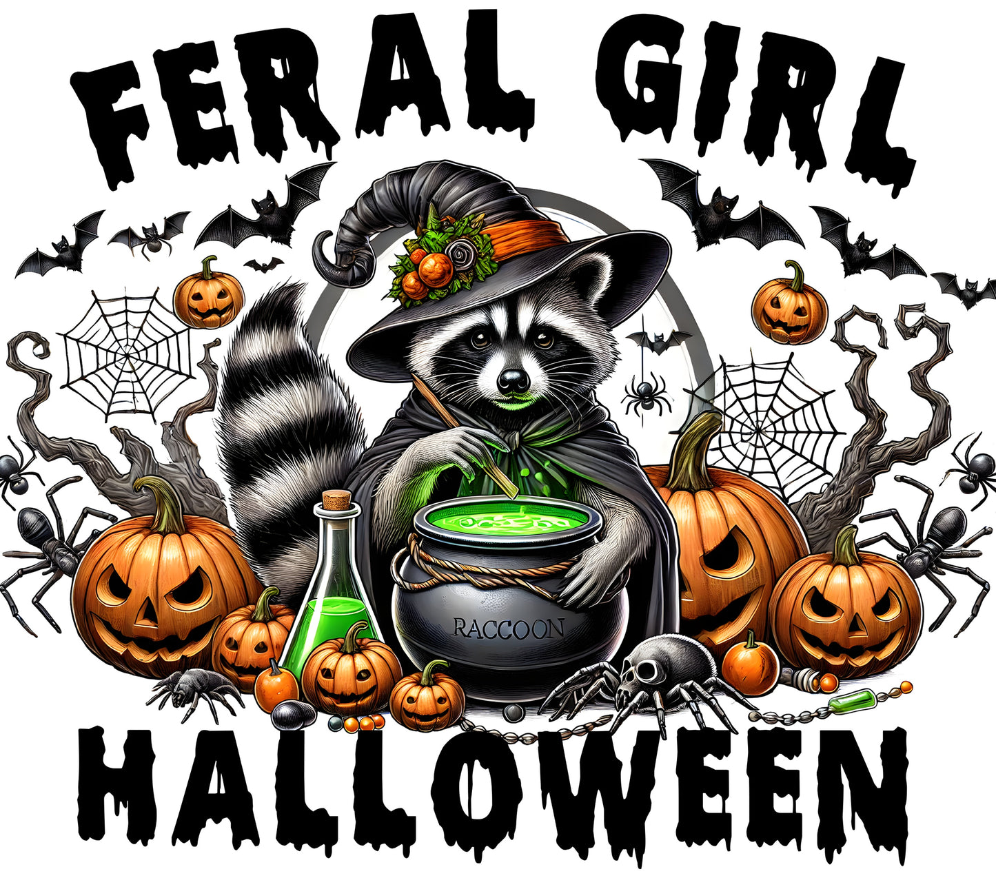 Feral Girl Halloween 3