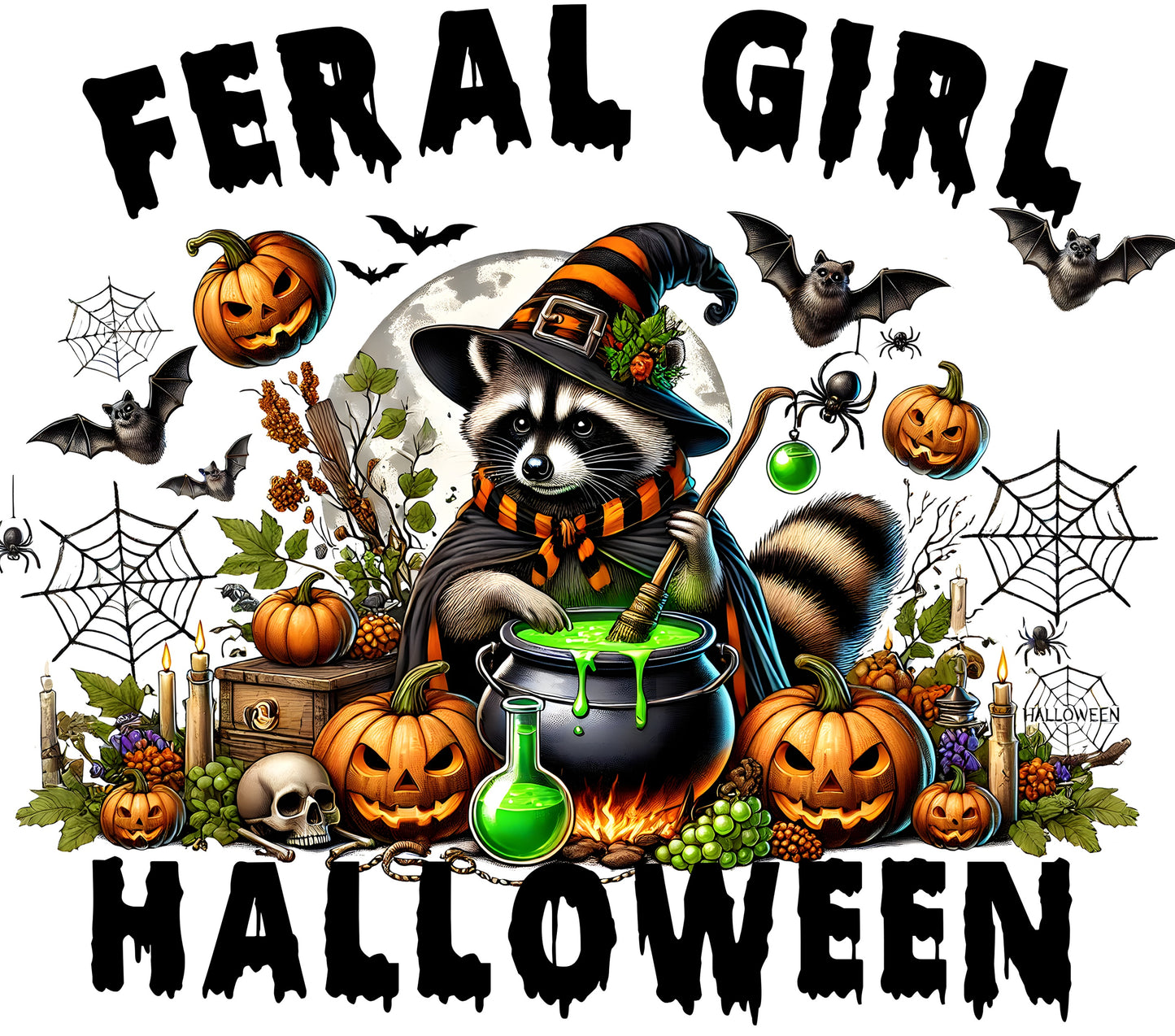 Feral Girl Halloween 4