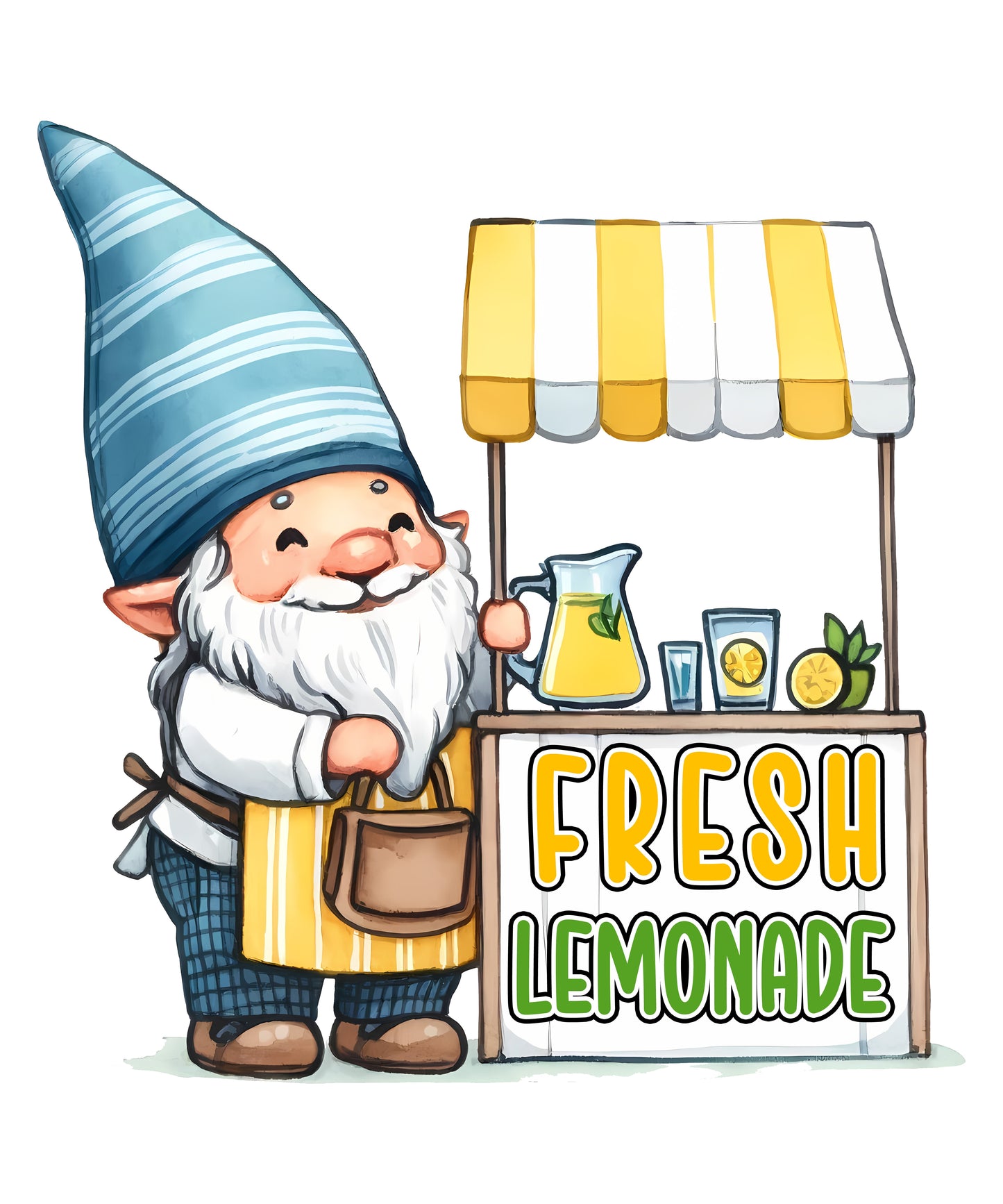 Fresh Lemonade Gnome - DMDCreations