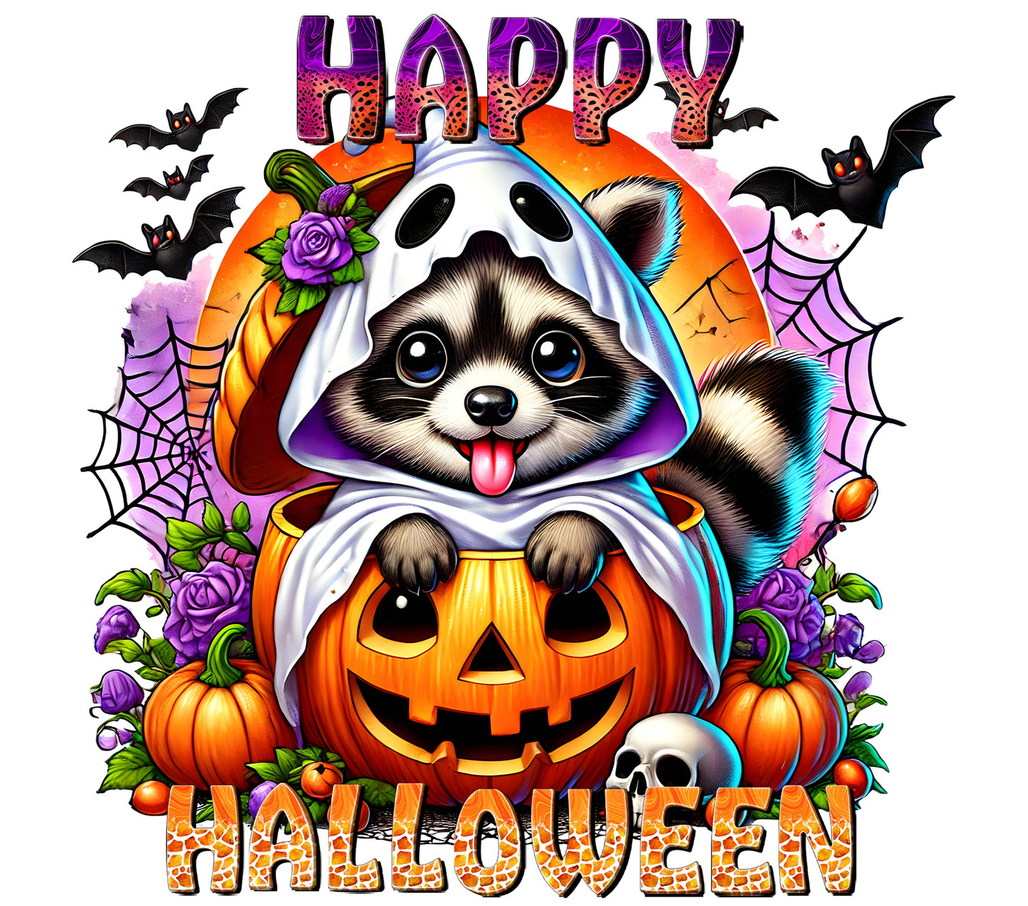 Halloween Raccoon