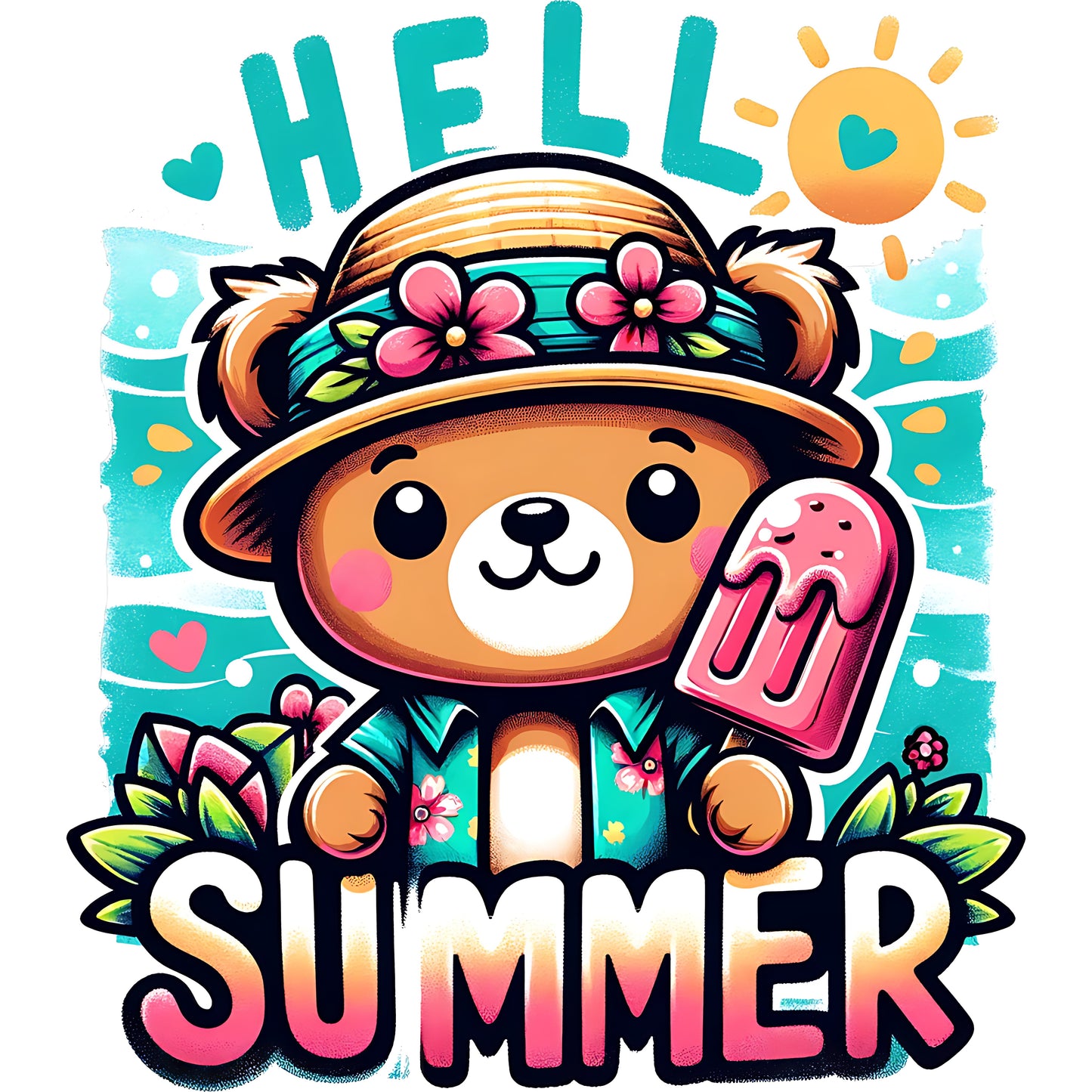 Bear Hello Summer