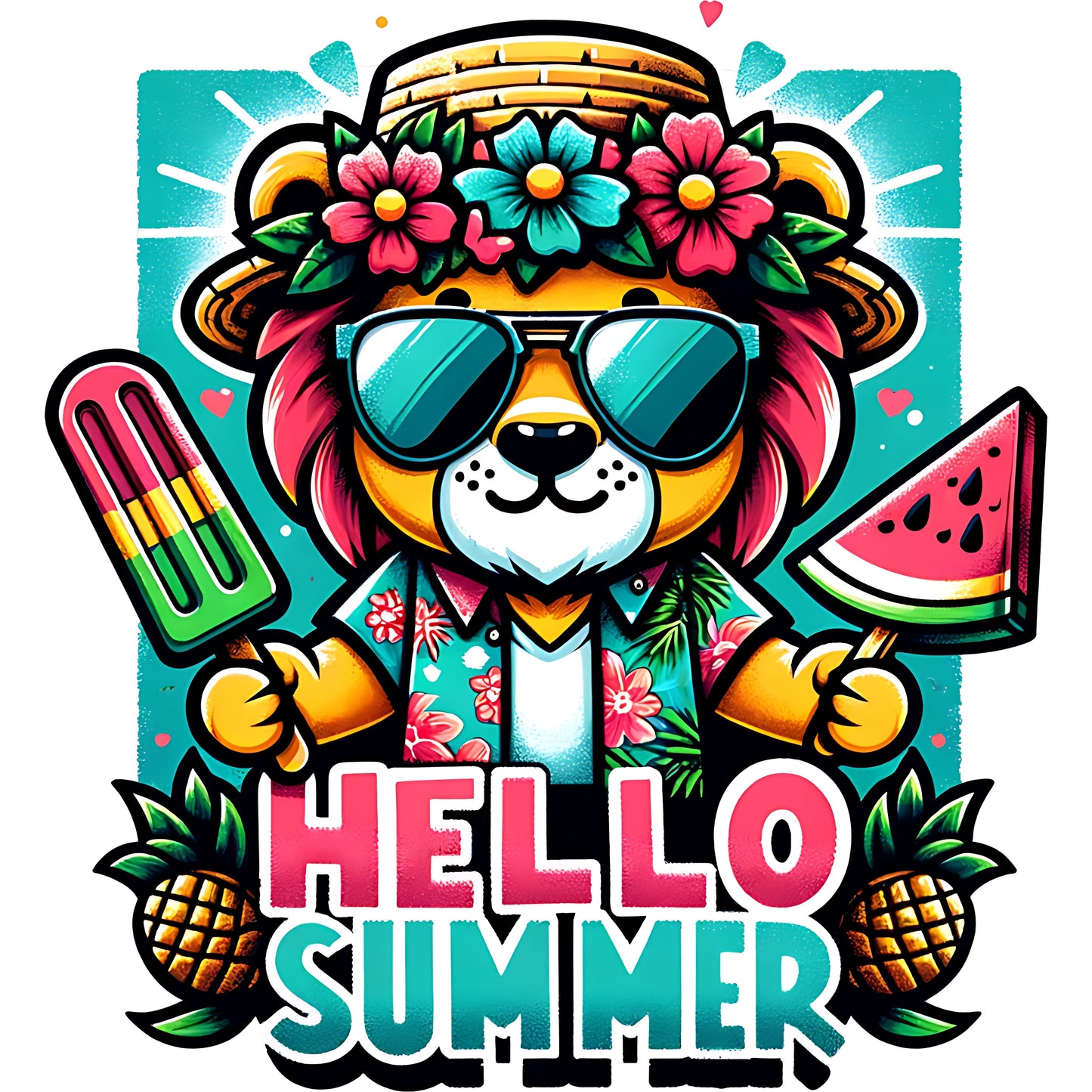 Lion Hello Summer