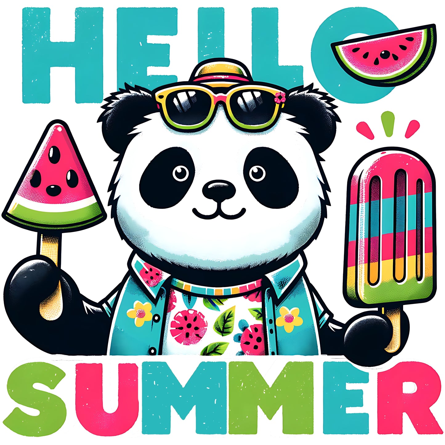 Panda Hello Summer