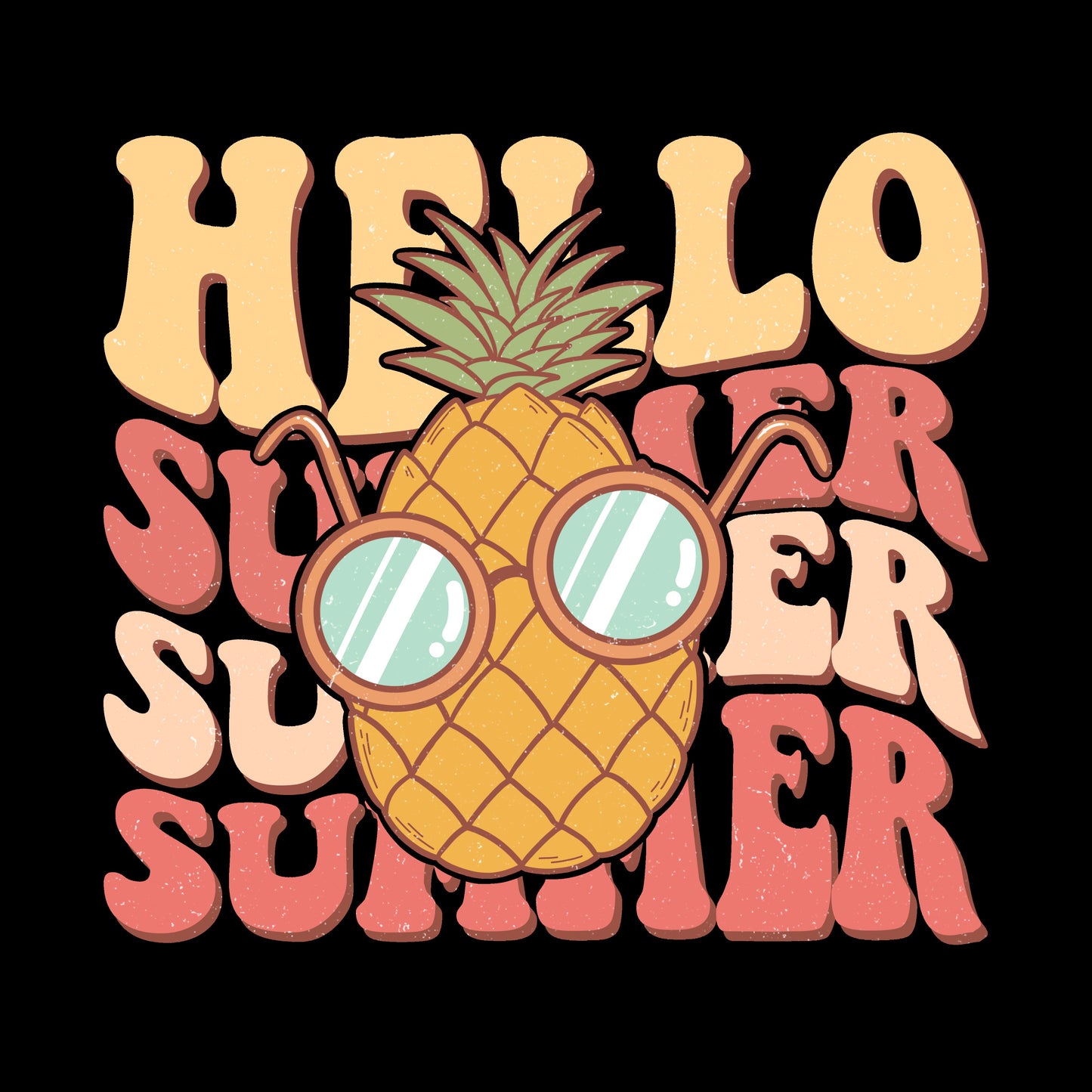 Hello Summer Pineapple
