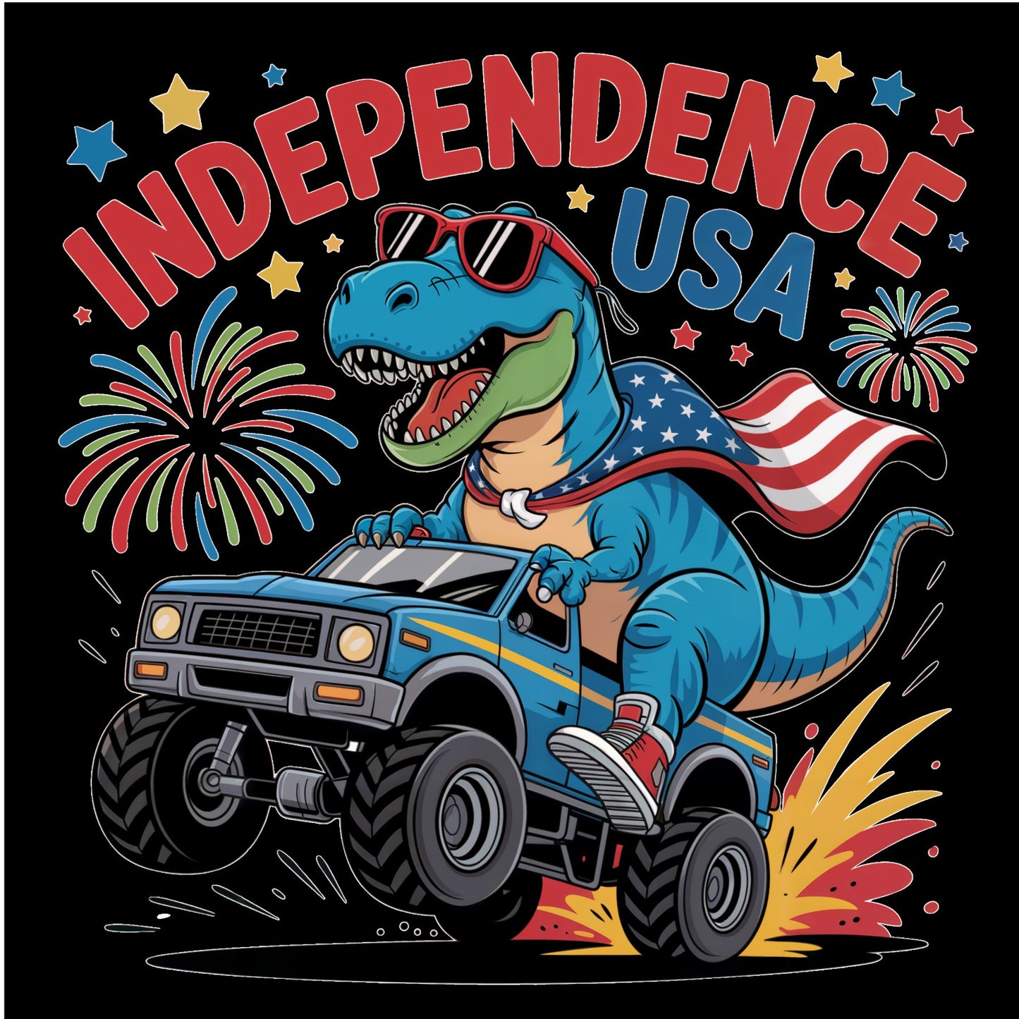 Independence USA Dinosaur