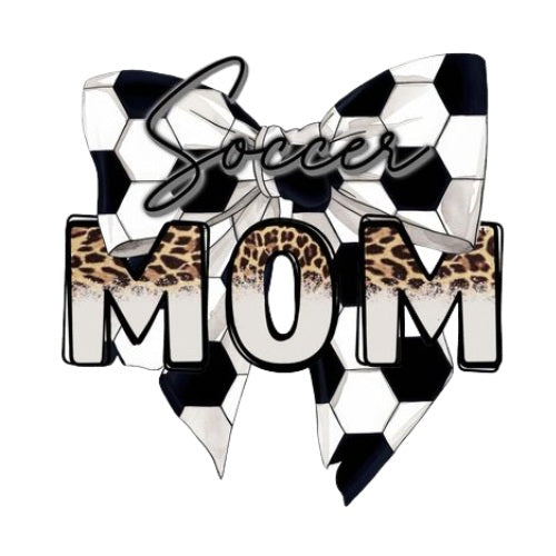Soccer Bow Mom
