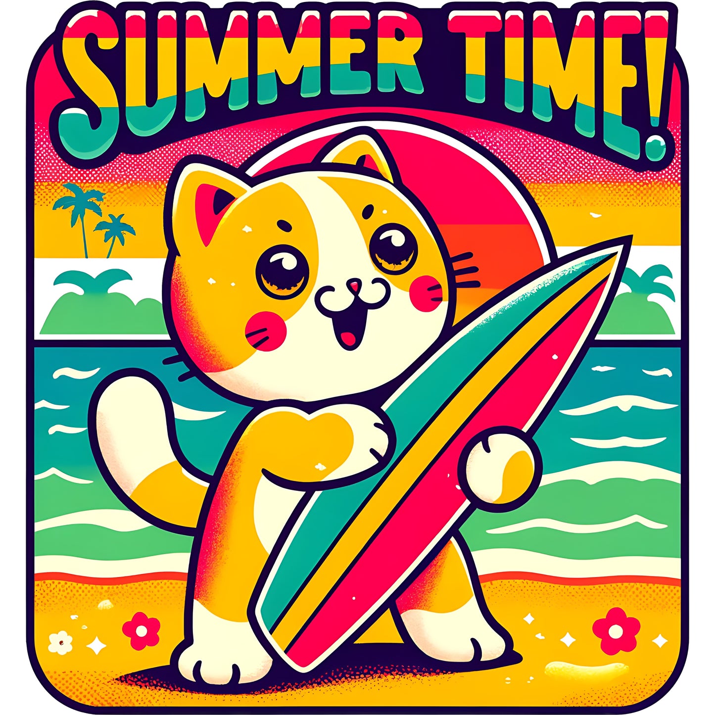 Summer Time Cat