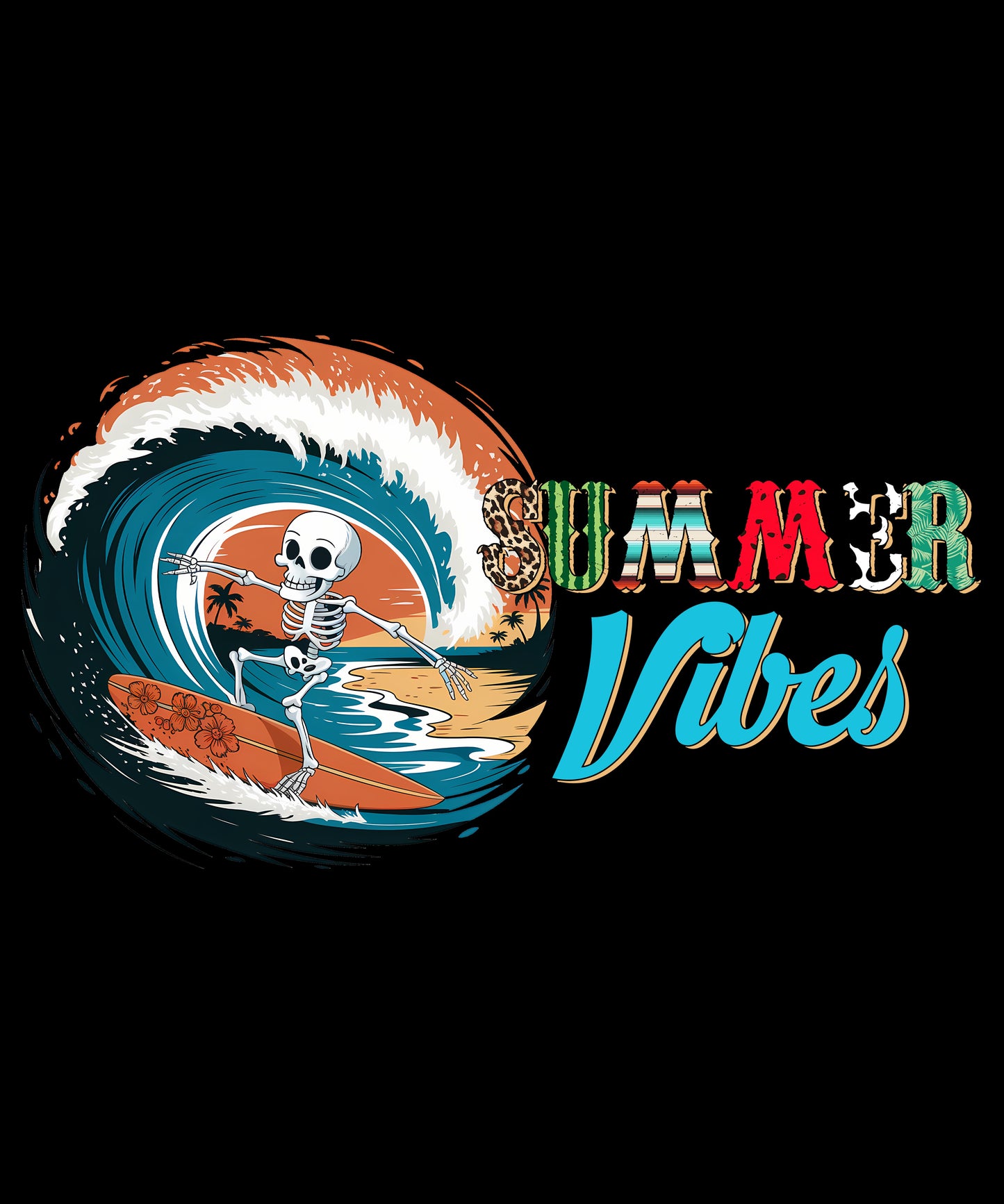 Summer Vibes Skeleton