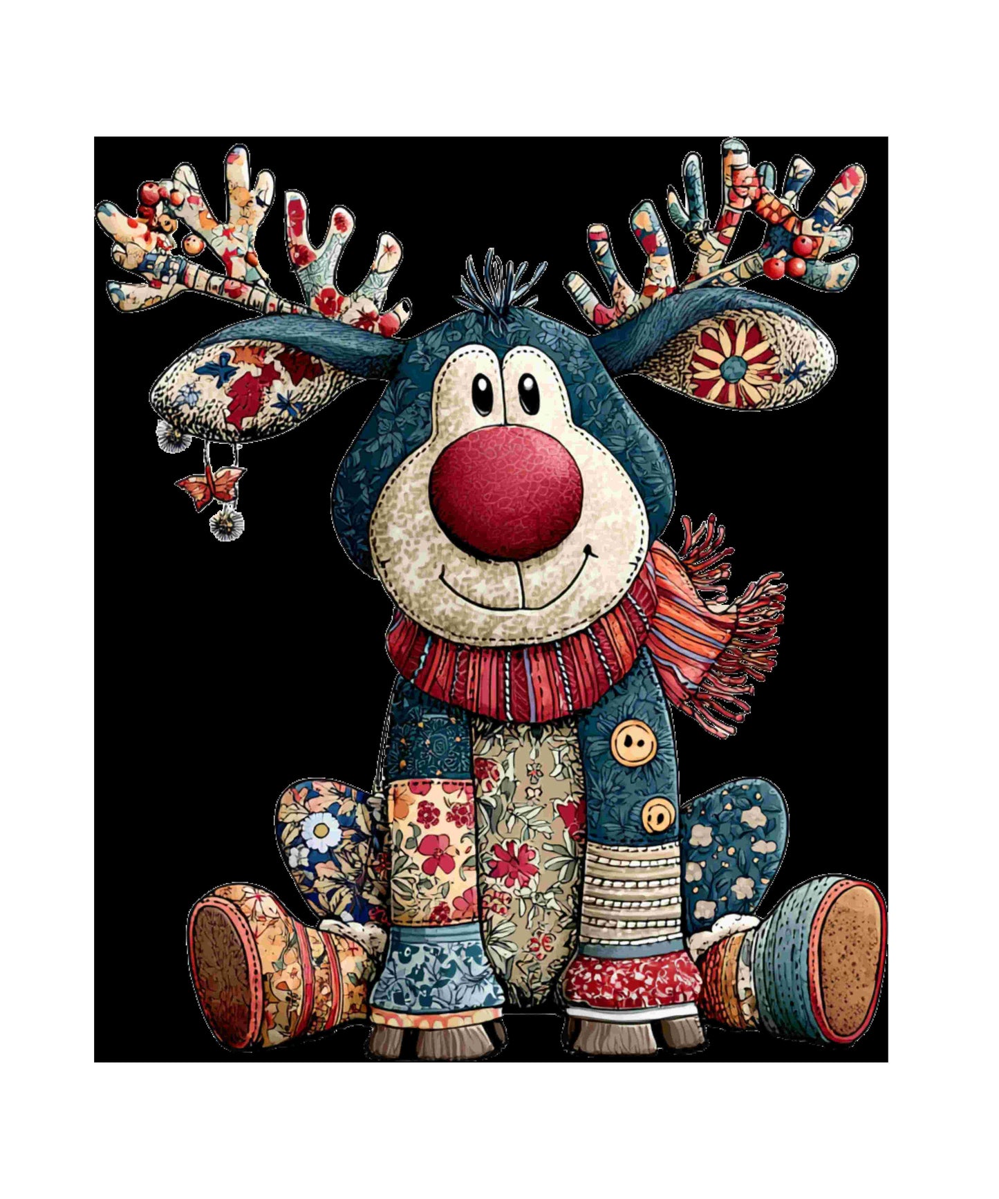 Quilt Moose