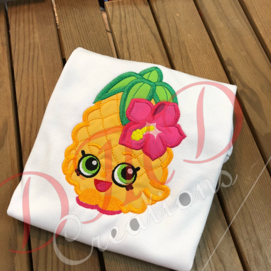 Shopkins Pineapple Lily Shirt, Pineapple Lily shirt - DMDCreations