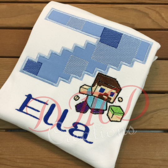Minecraft Birthday Shirt, Minecraft Shirt - DMDCreations