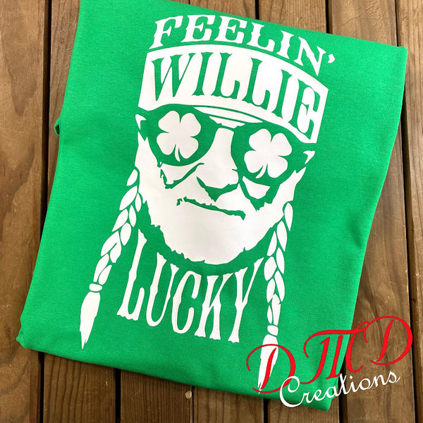Feelin' Willie Lucky Shirt, St Patrick Day Shirt
