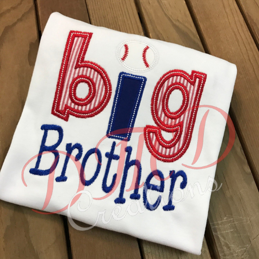 Big Brother Sport Theme Shirt, Big Brother Shirt - DMDCreations