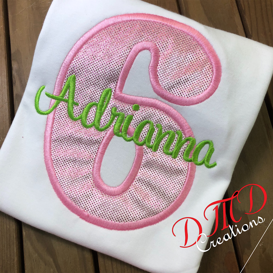 Birthday Number Shirt, Number birthday shirt - DMDCreations