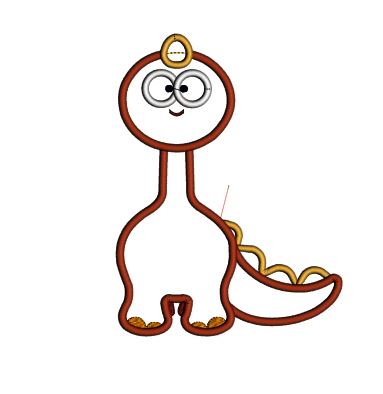 #3 Baby Dinosaur Shirt, Cute baby Dinosaur shirt, Dinosaur Applique Shirt - DMDCreations