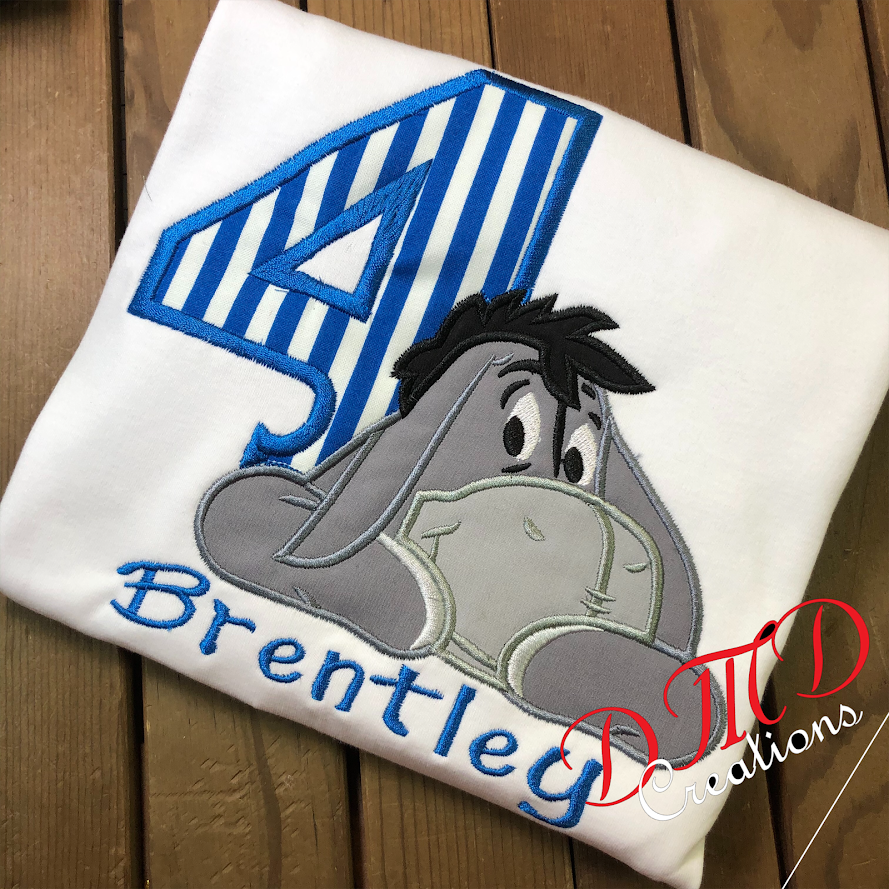 Eeyore Birthday Shirt, Eeyore Shirt, Eeyore T-shirt, - DMDCreations