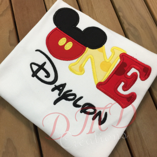 Mickey Mouse First Birthday,  Mickey mouse second birthday - DMDCreations