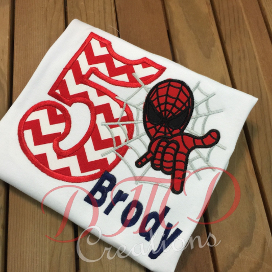 Spiderman Birthday Shirt, Avengers birthday shirt - DMDCreations