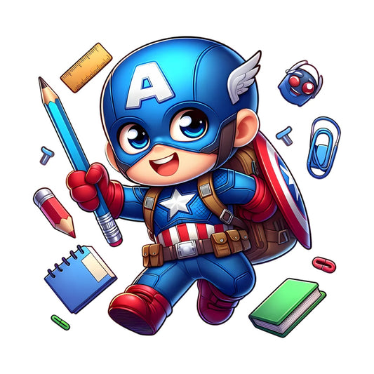 Capt America Back to School