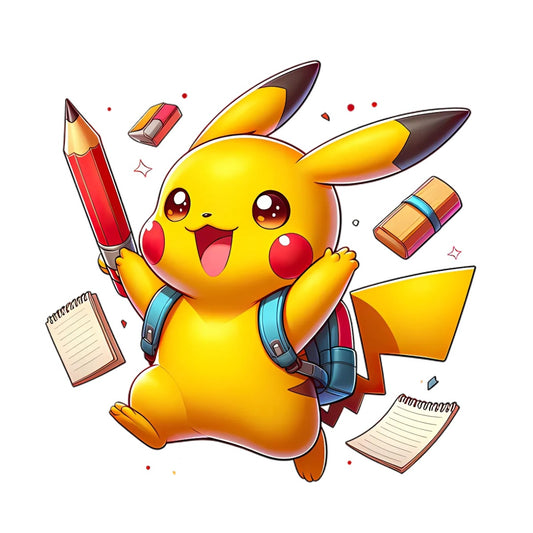 Pikachu Back to School