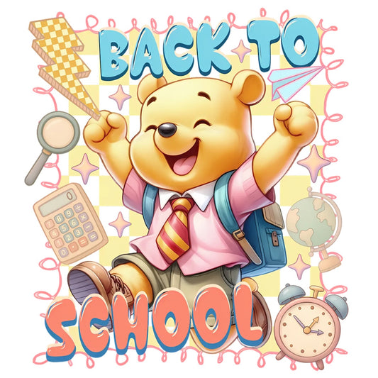 Pooh Back to School 4