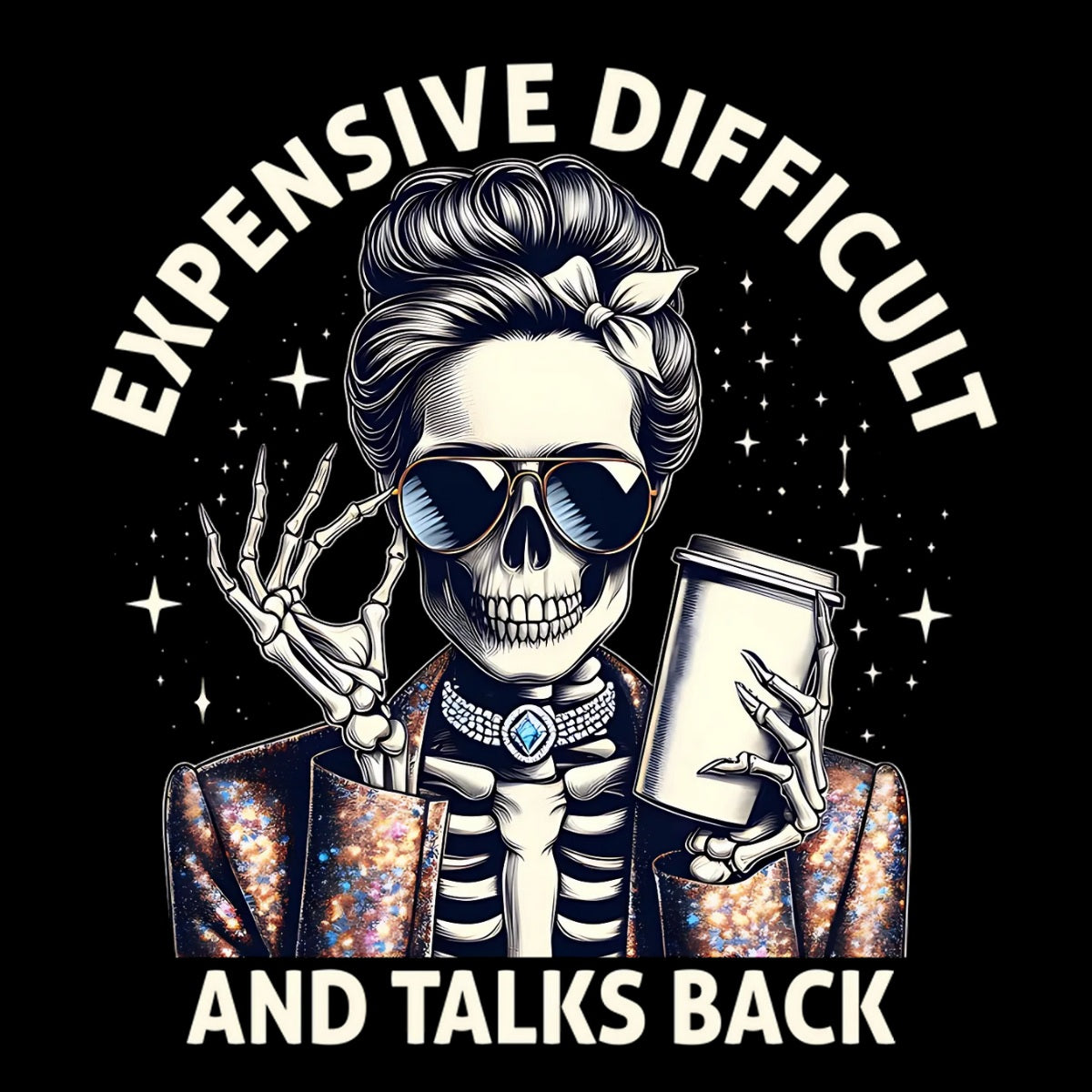 Expensive Difficult and talks back coffee