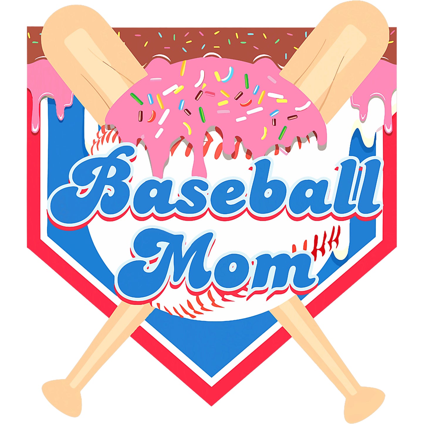 Diamond Sunday Baseball Mama