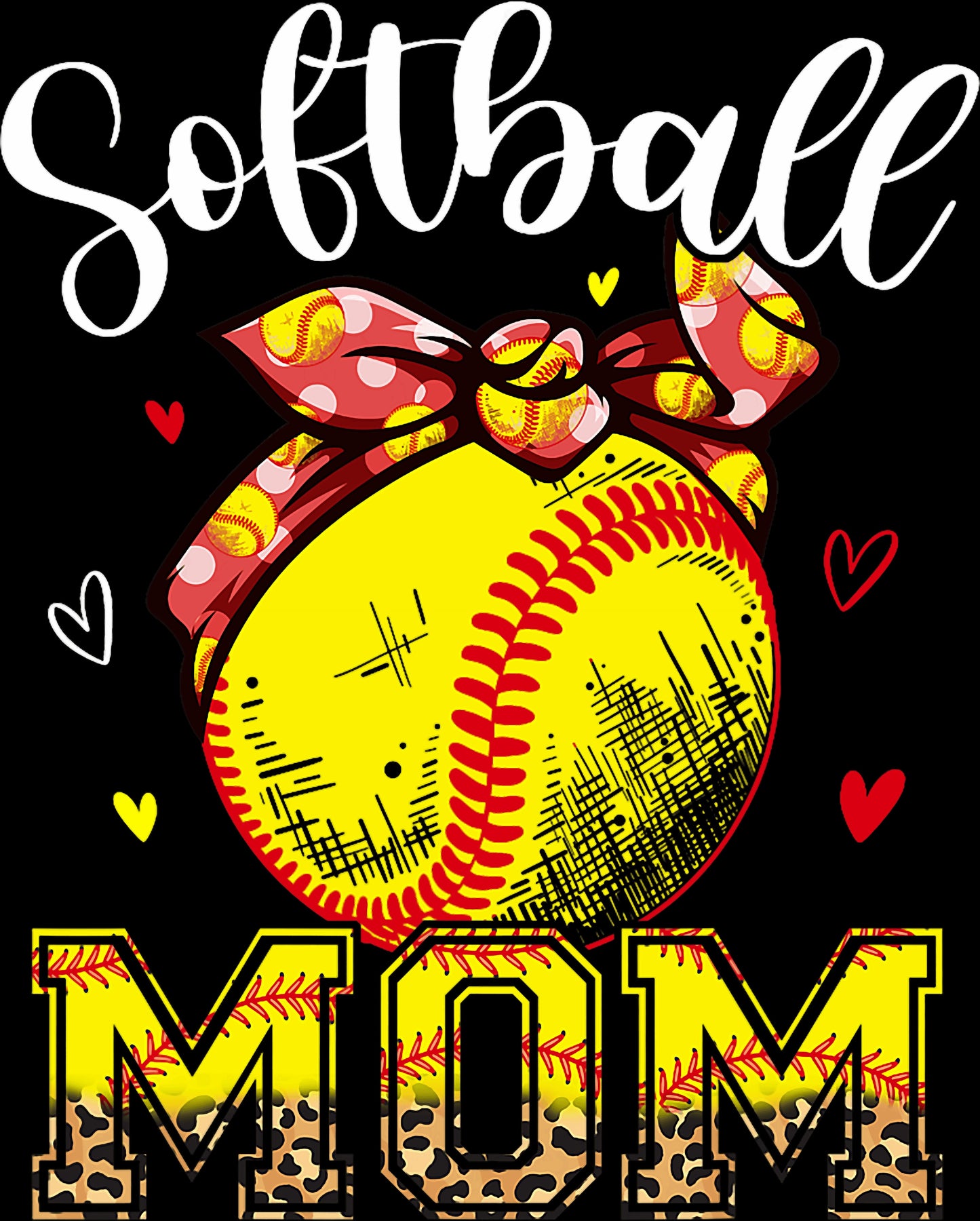 Softball Bandana Mom