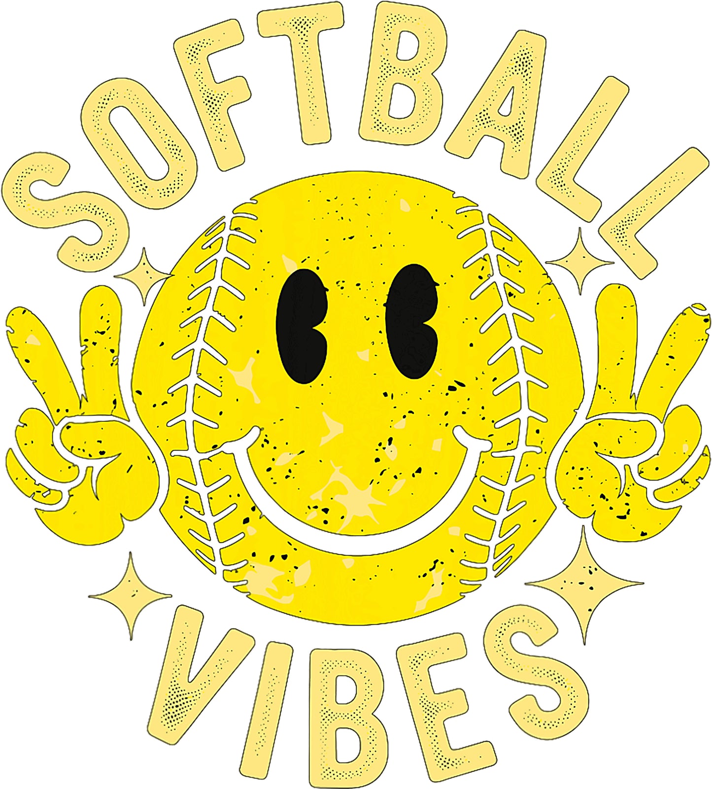 Softball Vibes Smile