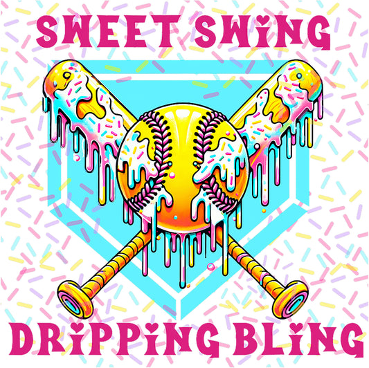 Sweet Swing Dripping Bling