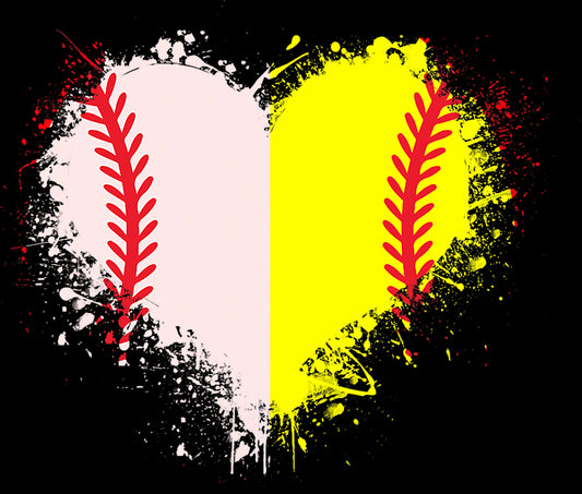 Heart Ball Pink yellow