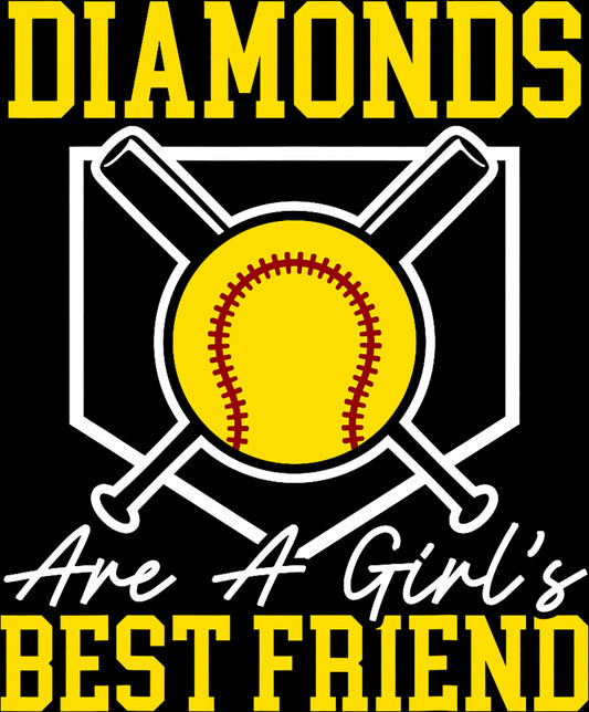 Softball diamonds are a girl best friend