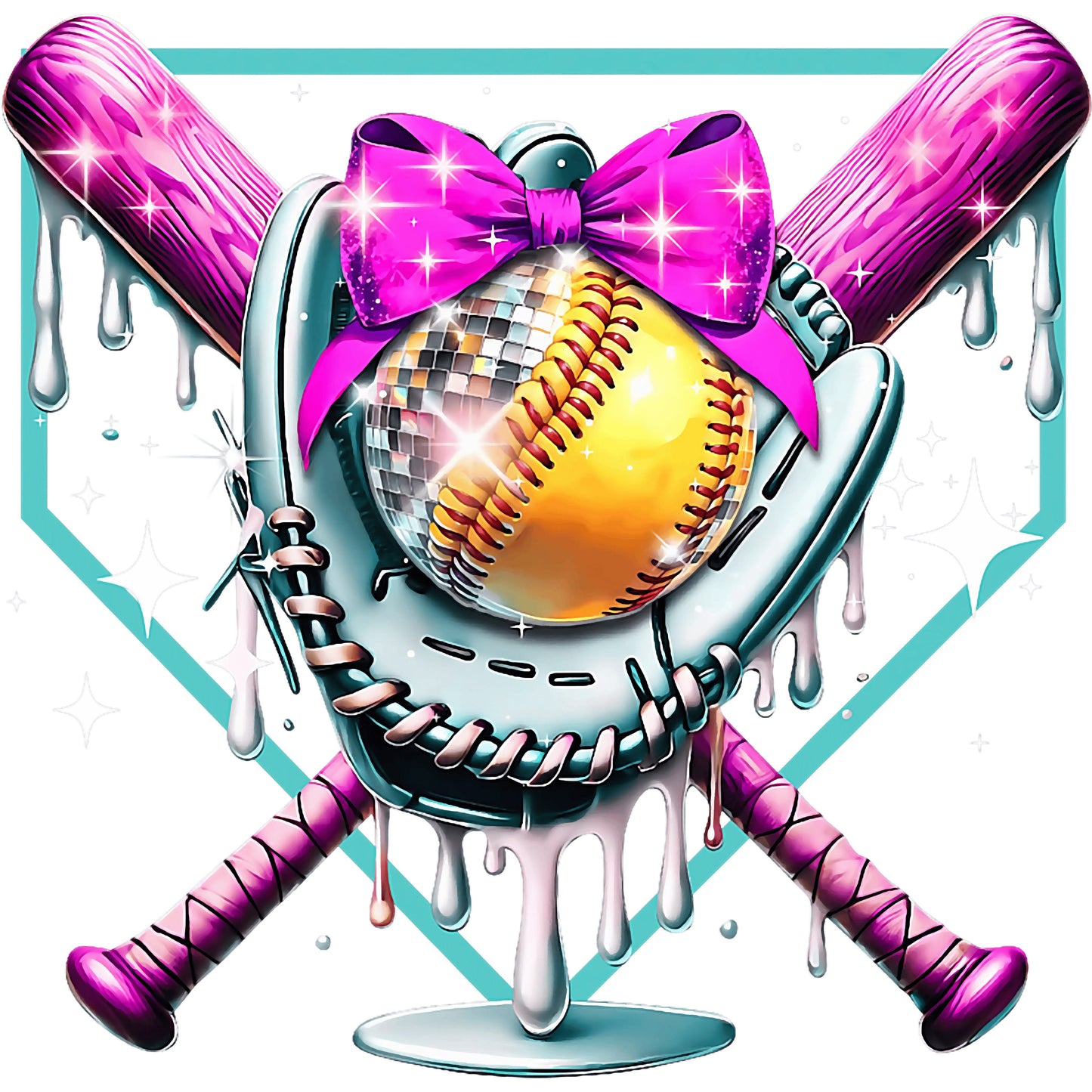 Softball Hot Pink