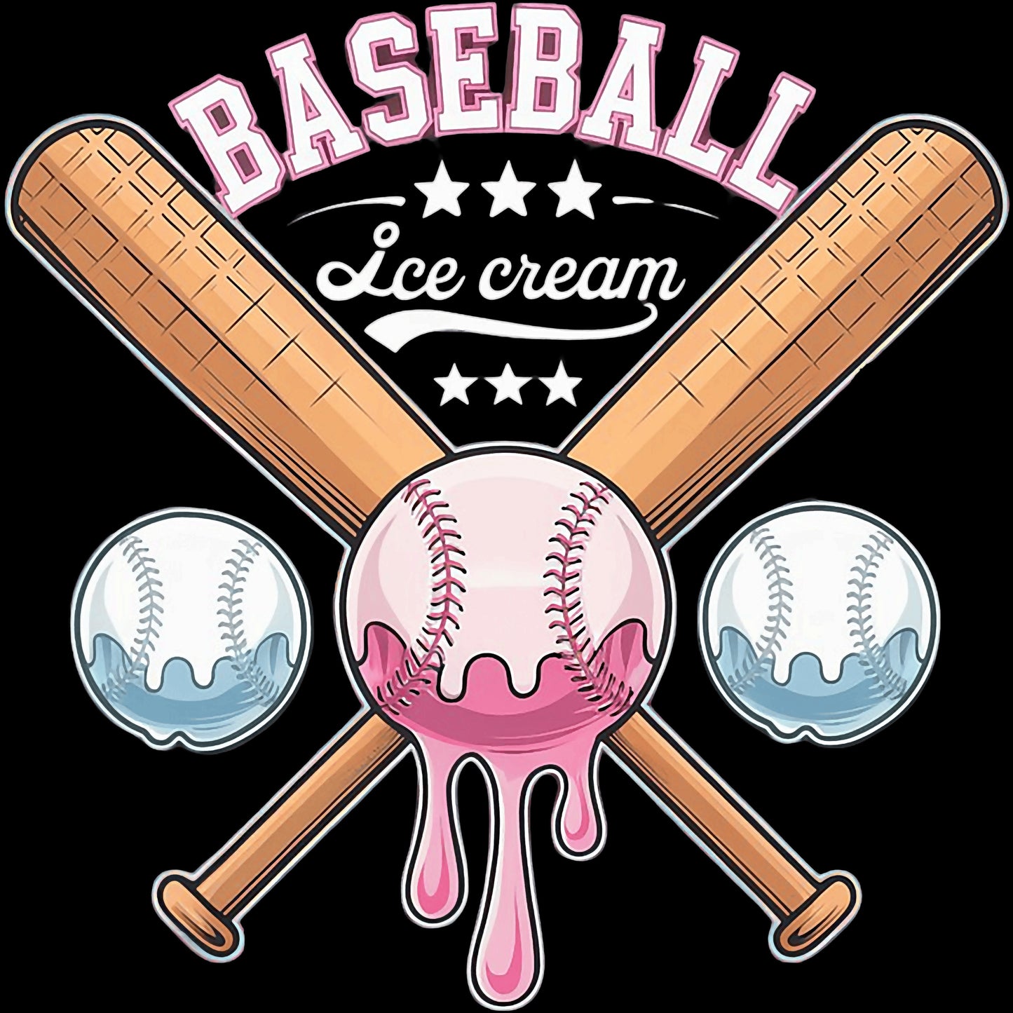 Baseball Ice Cream