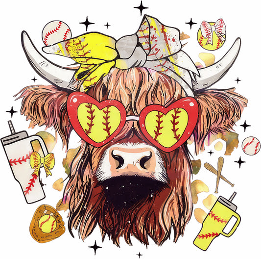 Softball Cow