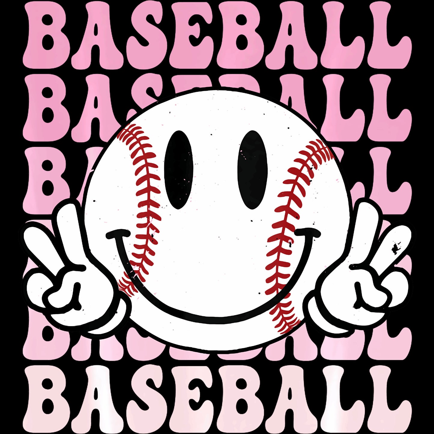Happy Face Baseball