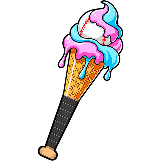Bat Ice Cream Cone