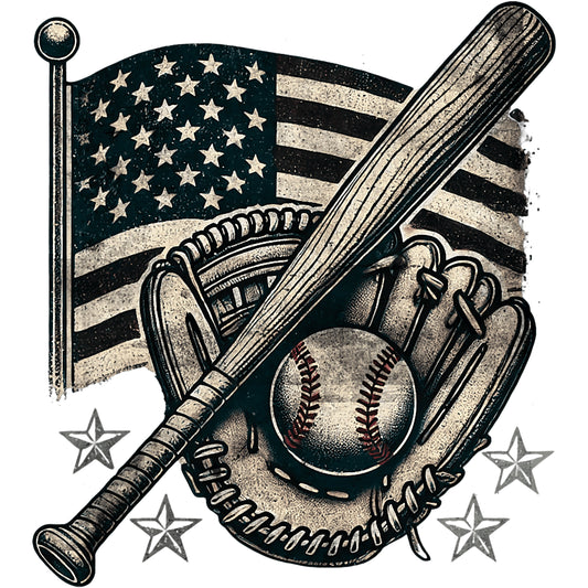 Flag Glove Ball Bat