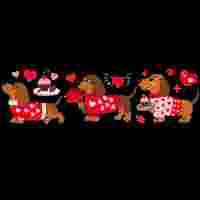 Dachshund Valentines