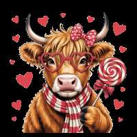 Highland Cow VD 20