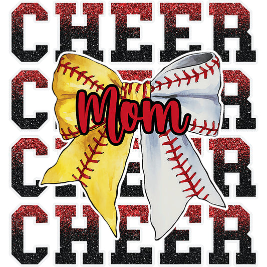 Cheer Split Bow Mom