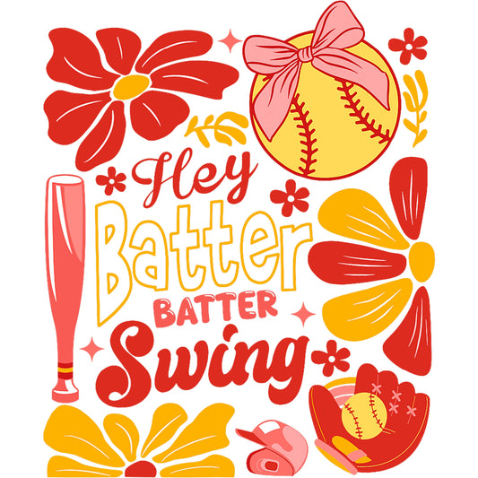Flower Hey Batter Batter Swing