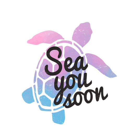Sea You Soon sea turtle