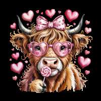 Highland Cow VD 45