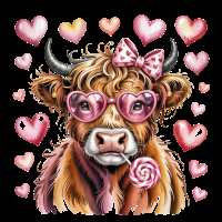 Highland Cow VD 50