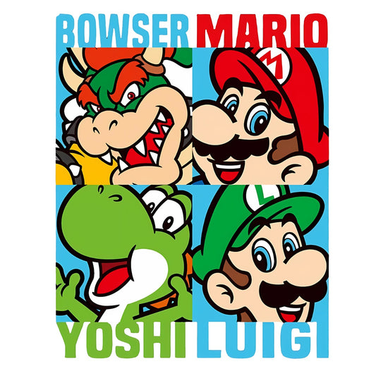 Bowser Mario Yoshi Luigi