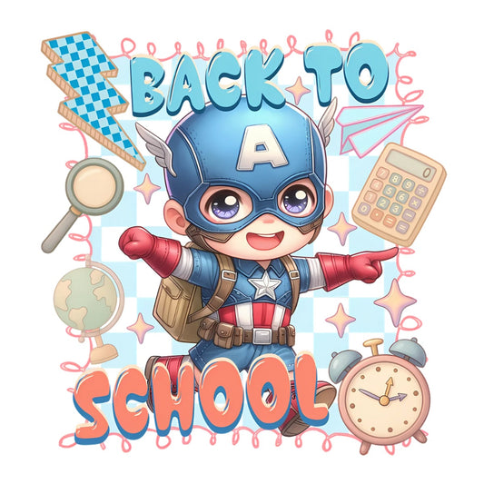 Capt America Back to School 2