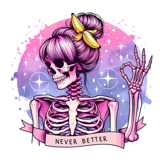 Never Better Banana Skeleton