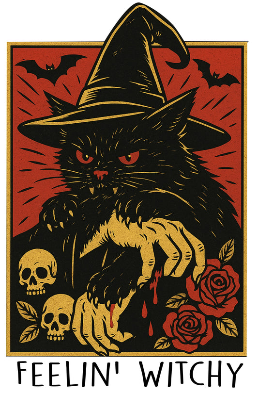 Feeling Witchy Cat